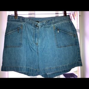 Loft denim shorts